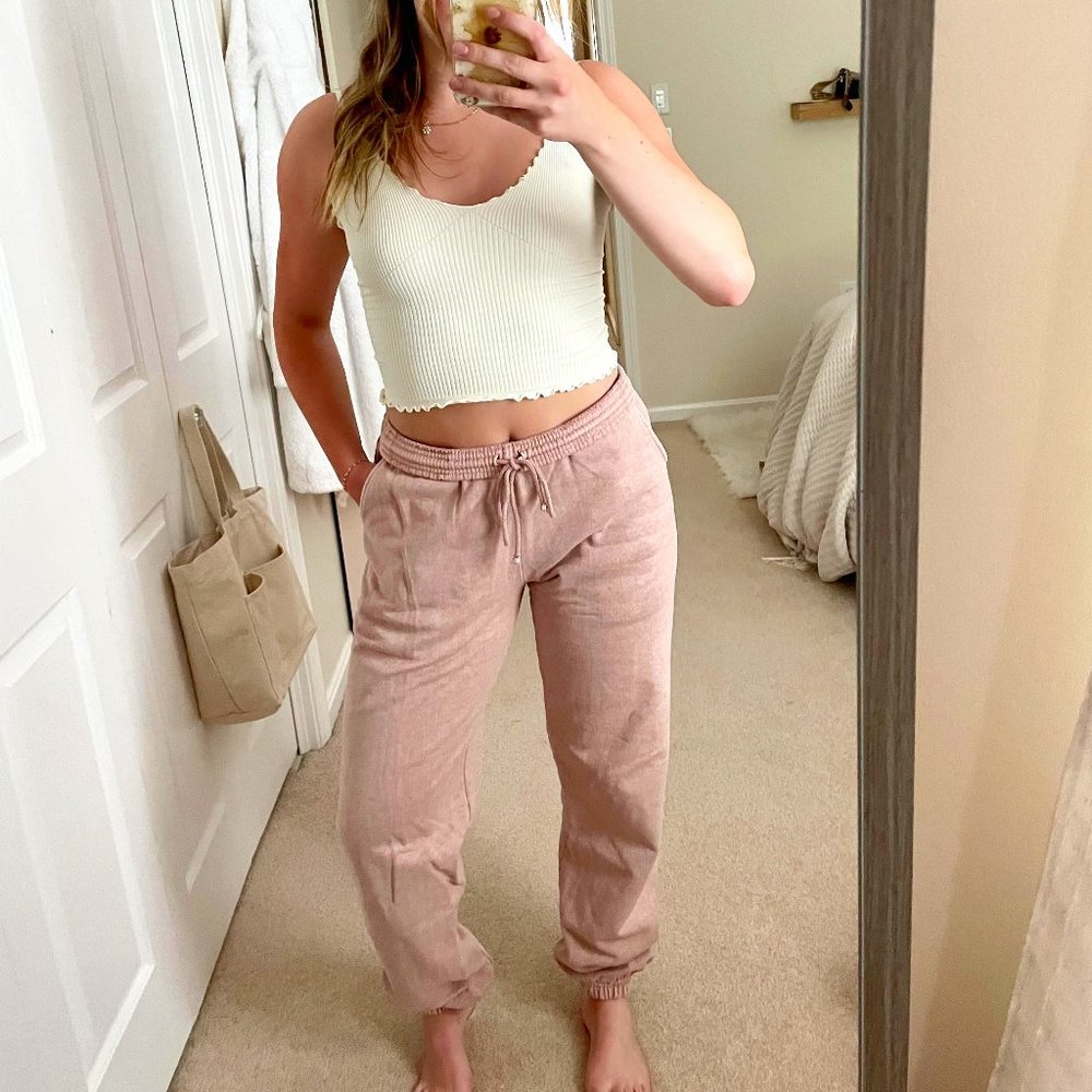 NWOT Los Angeles Apparel Heavy Fleece Sweatpant